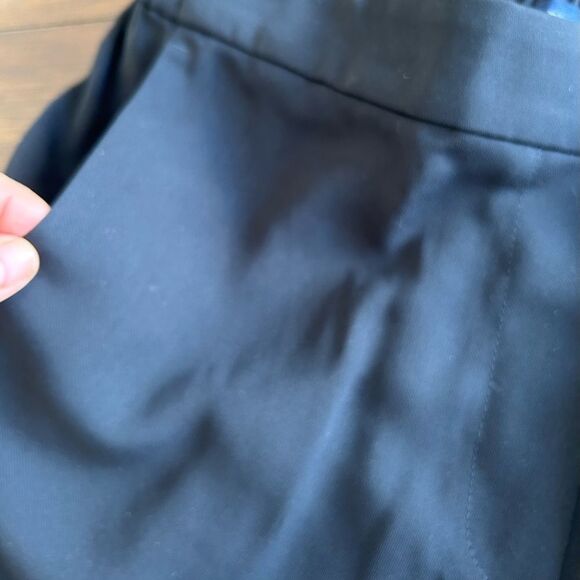 J. Crew Black Jamie Pant High Rise Pull On Elastic Waist Size 12 - Picture 9 of 9